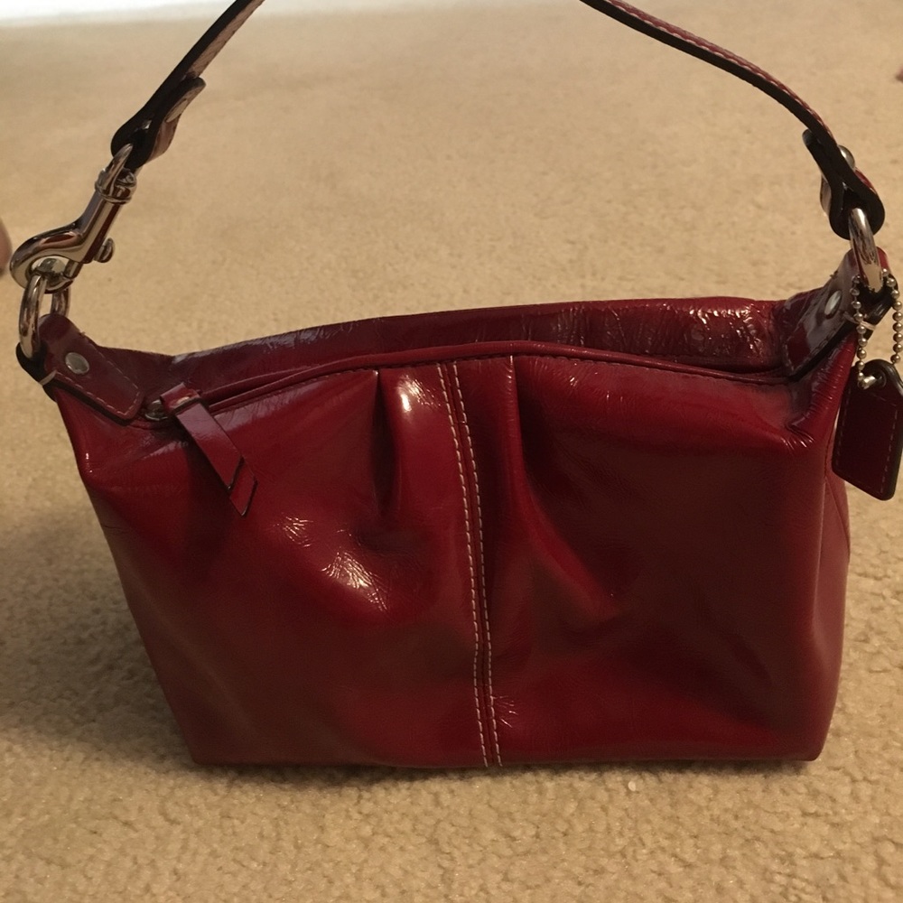 ❗️❤️ NWOT Red Leather Coach Bag ❤️❗️